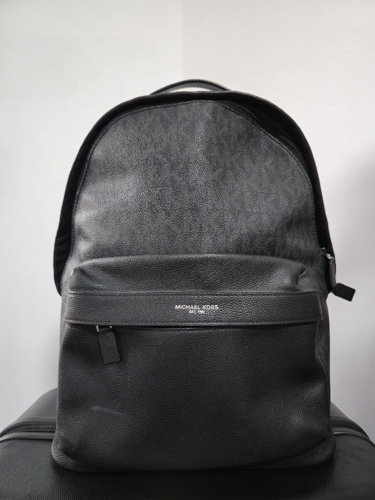 Ghiozdan Michael Kors Black Leather Original !