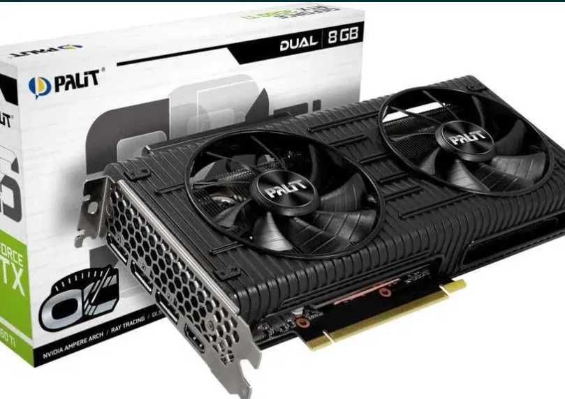 Продам видеокарту Palit 3060 ti 8GB. В идеале, дам гарантию  3060ти