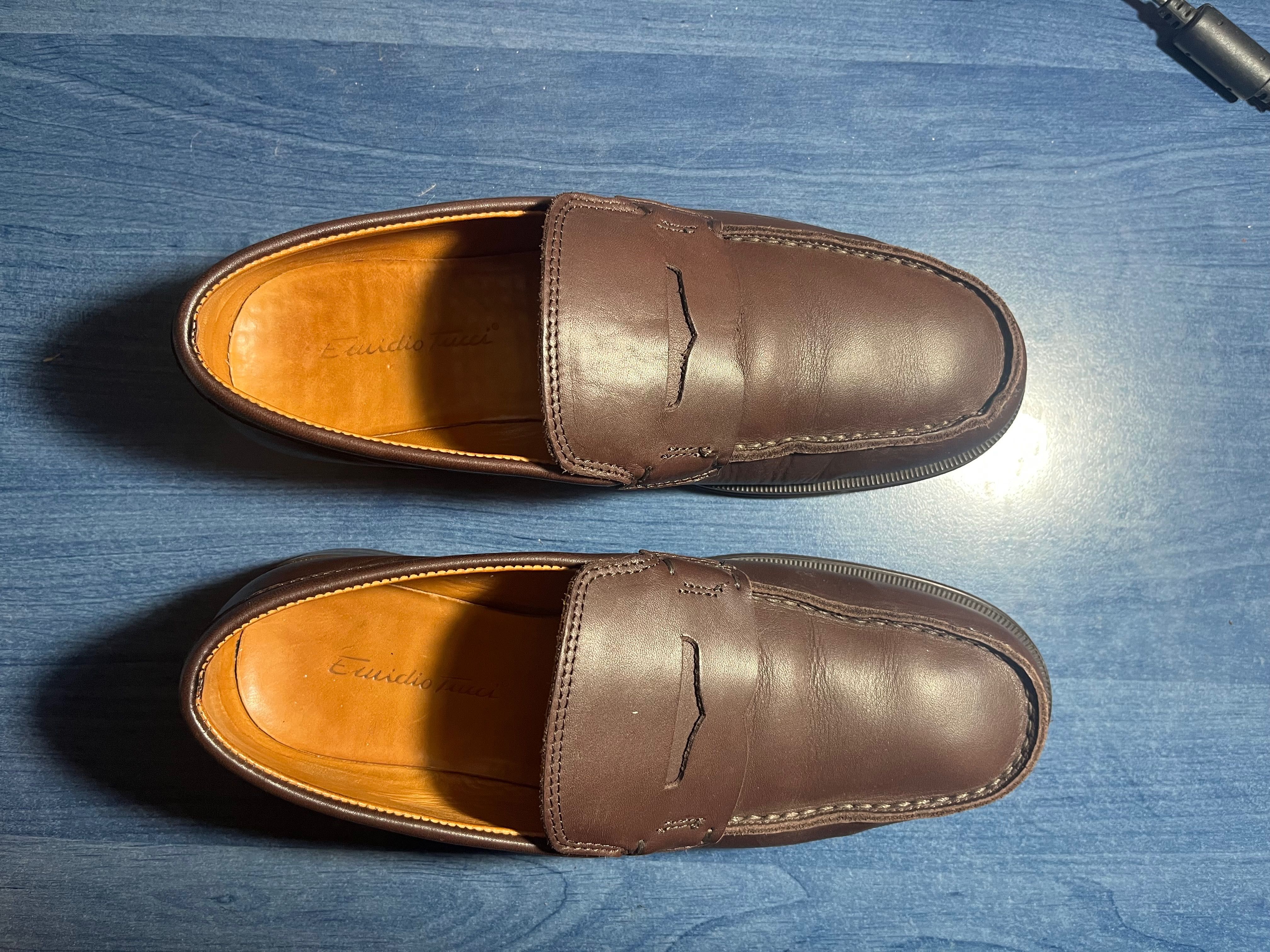 Pantofi Mocasini din piele naturala 40 Emidio Tucci Portugalia