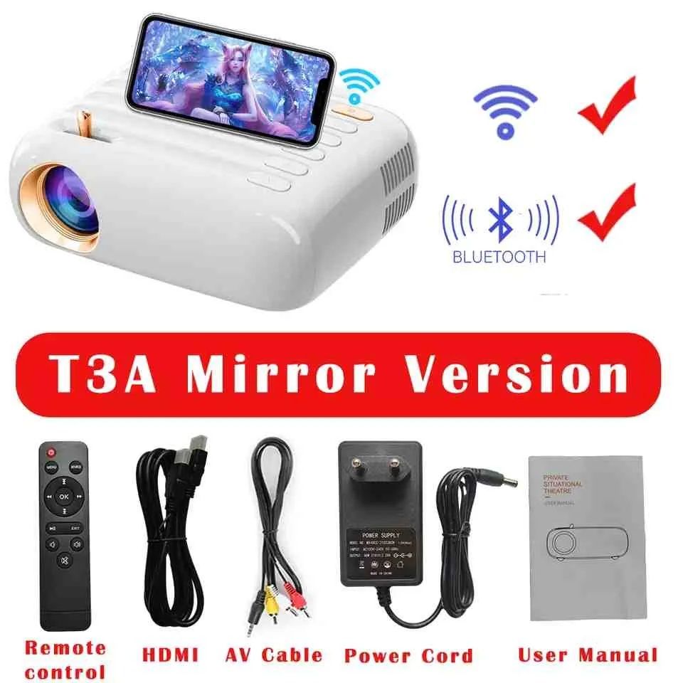 Ewerycom T3A 1280×720P 60fps LED игровой проектор для игр проэктор PS3