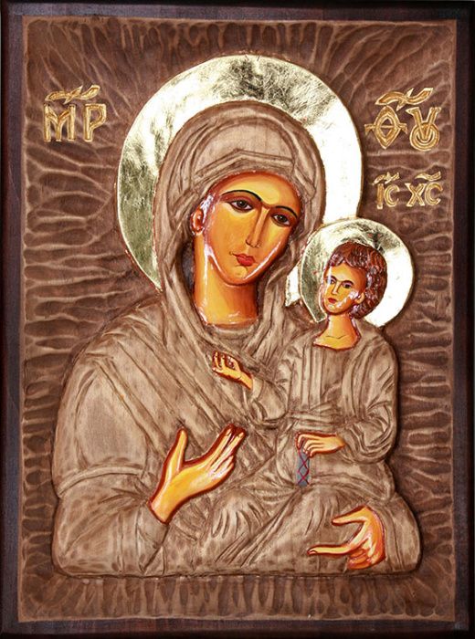 Продавам икона Богородица с Младенеца