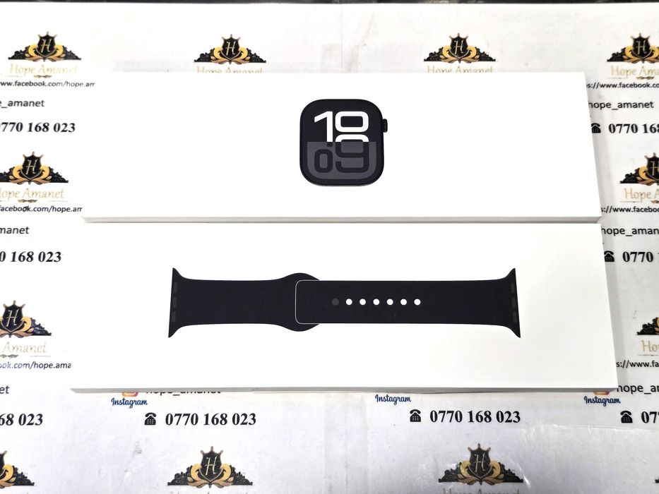 Hope Amanet P7 Apple Watch 10 Jet Black 46mm