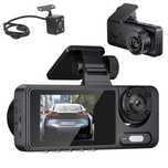 Camera Auto Tripla TSS-Y15, Ecran IPS de 2", Full HD