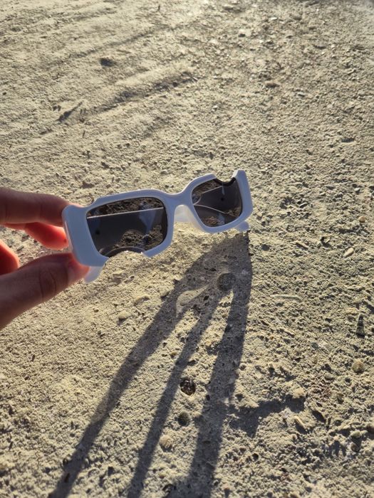 Ochelari Off White Cady albi