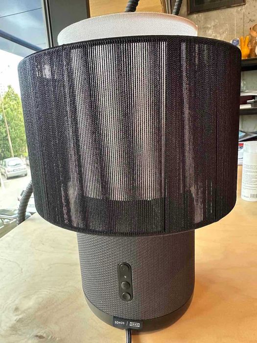 SYMFONISK лампа с Wi-Fi тонколона (чисто нова)