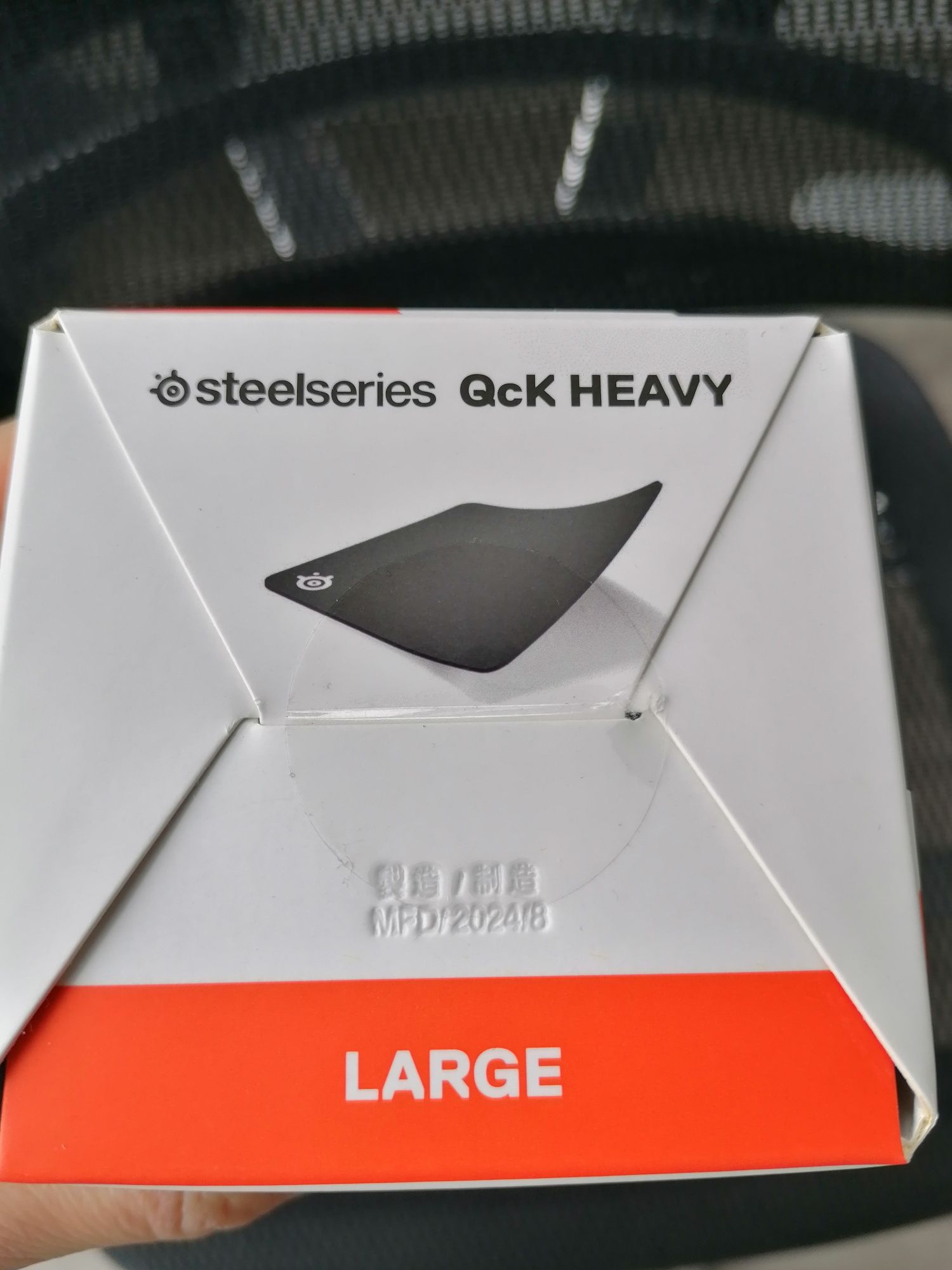 Гейминг подложка SteelSeries Qck Heavy L, черна