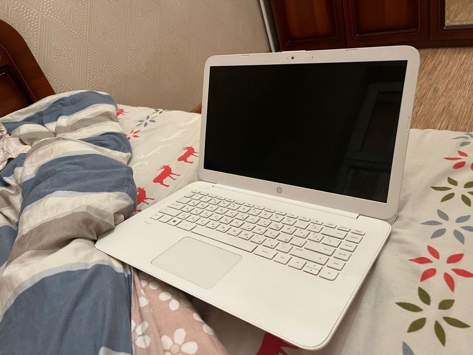 Ноутбук Hp работает