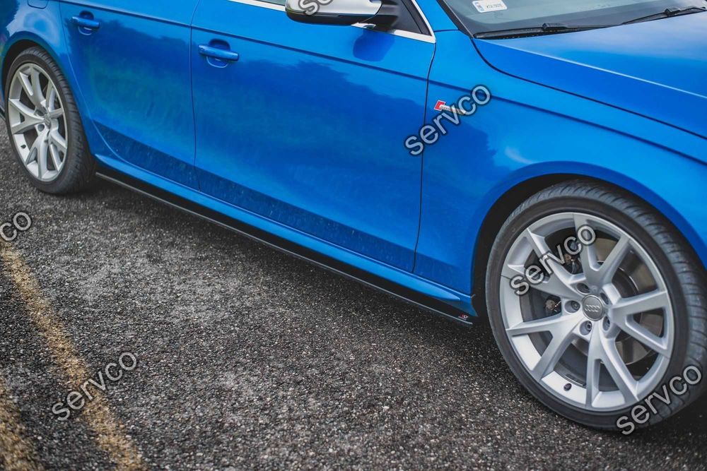 Praguri Audi A4 S4 B8 SLINE 2008-2015 v1 - Maxton Design