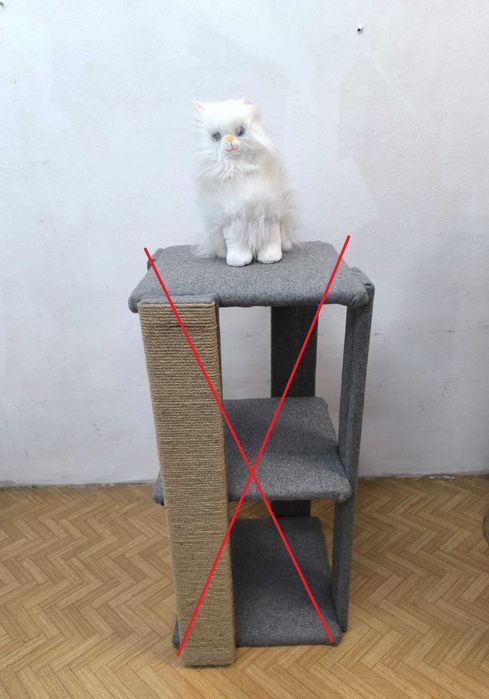 Нови  котешки катерушки - 60 см Сглобени 39лв/ 20 €