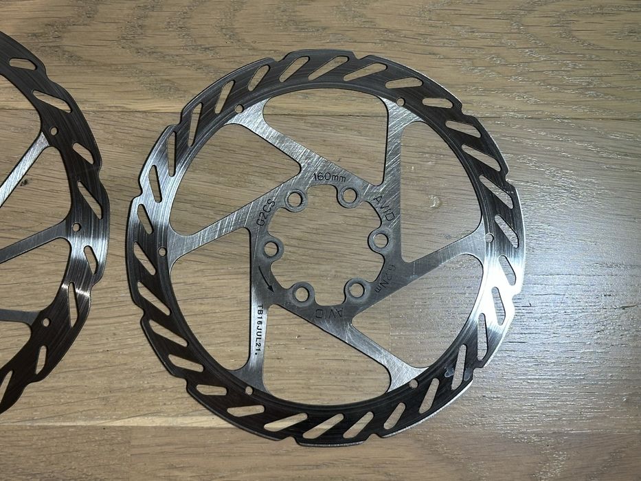 Set Discuri Frana MTB AVID 180/160 mm 6-Bolt