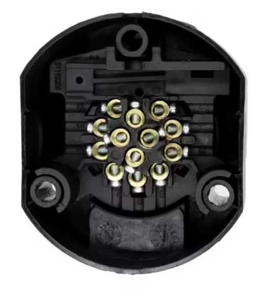 Букса за ремарке пластмасова 13 пина 12V женска