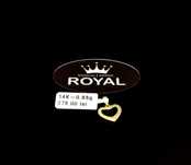 Bijuteria Royal pandantiv din aur 14k 0.83 gr