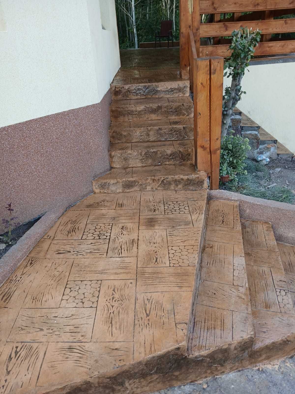 #beton amprentat#pavaj din beton ampentat