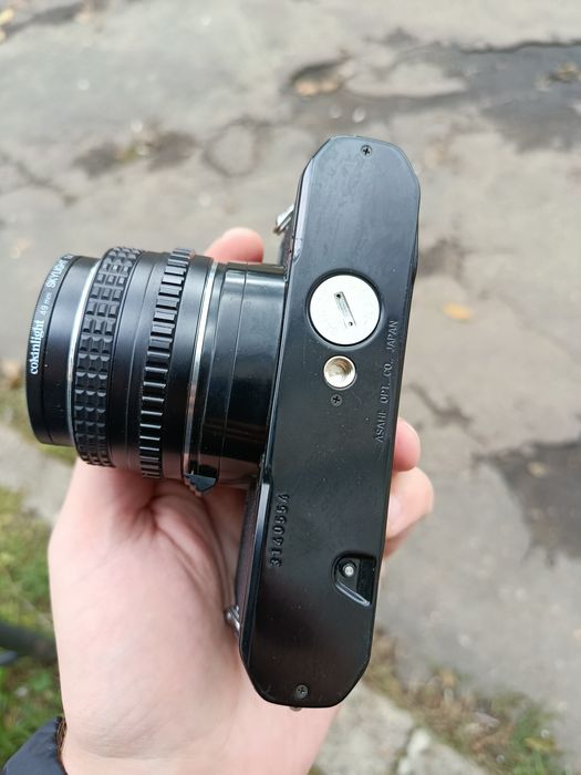 Aparat foto Pentax MV-1 + SMC Pentax-M 50mm f/2