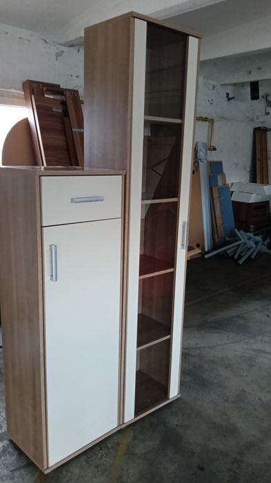 Set Mobilier Modern (2 Corpuri) - Ideal pentru Living/Dormitor/Birou