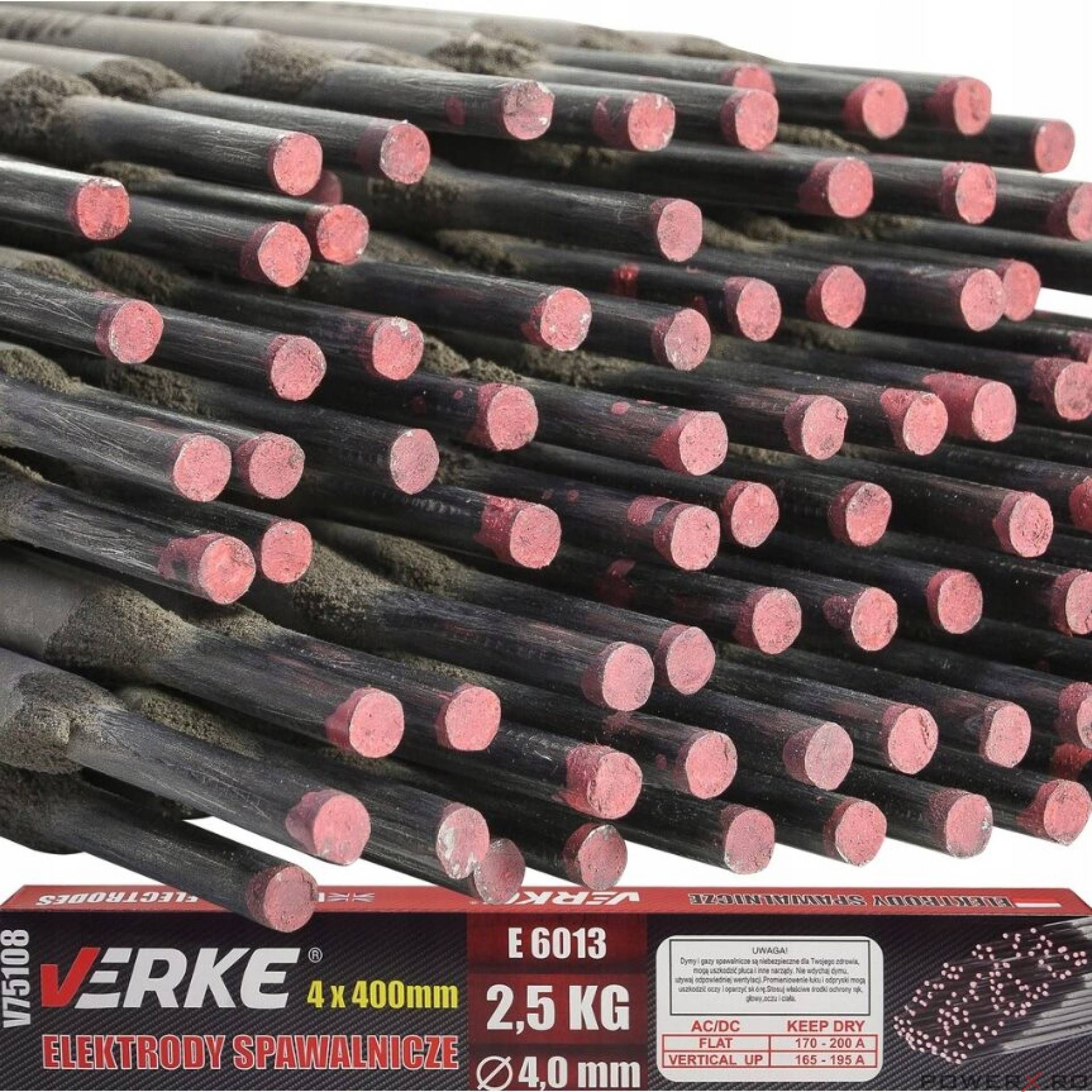 Pachet electrozi sudura, 2.5 Kg, 4 mm x 400 mm, Verke