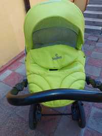 Бебешка количка Buba 3 в 1.Изключително маневрена и удобна.