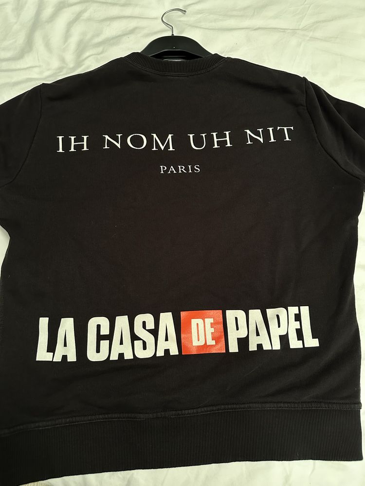 Bluza barbati IH NOM UH NIT PARIS (nu Gucci,Versace,Balenciaga,Prada)