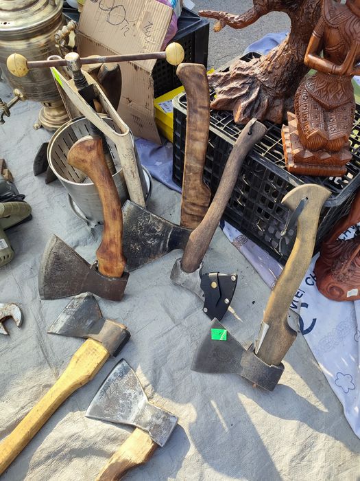 Мясной топор самовар сувениры