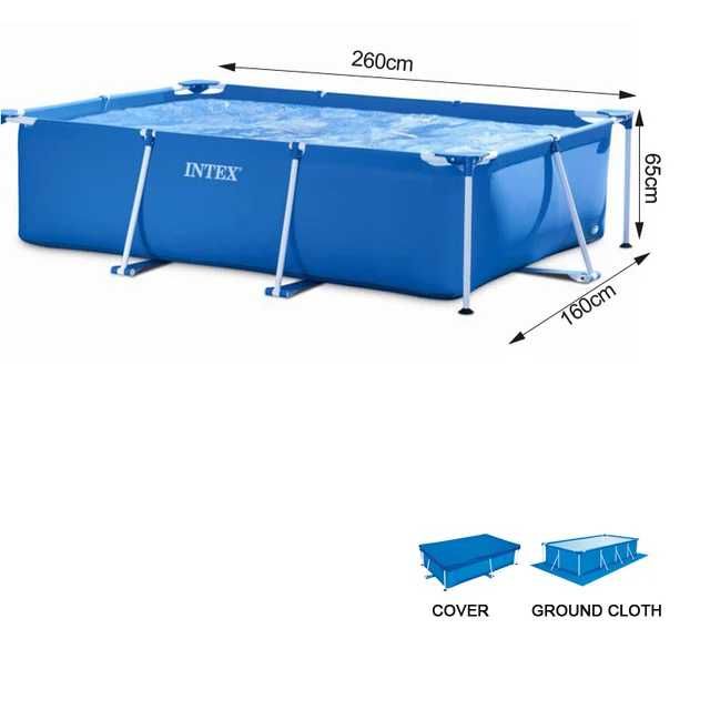надувной бассейн  INTEX 260x65x160 см
