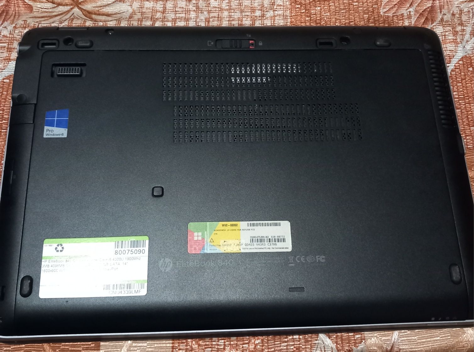 Лаптоп НP EliteBook 840 G1