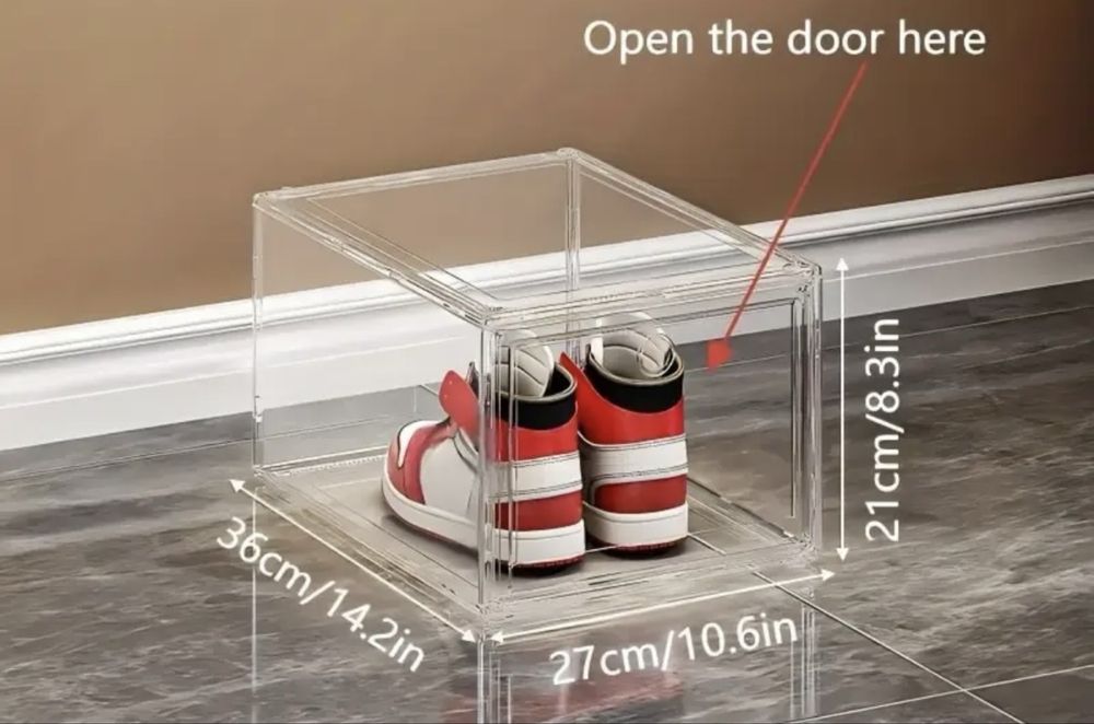 Cutii acrilice transparente