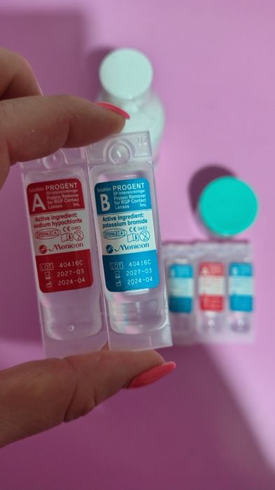 Soluții lentile de noapte Menicom Progent