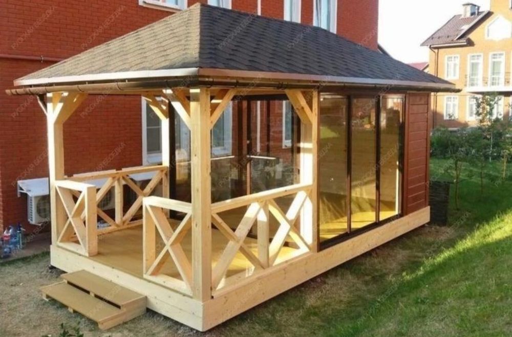 Foișoare terase din lemn