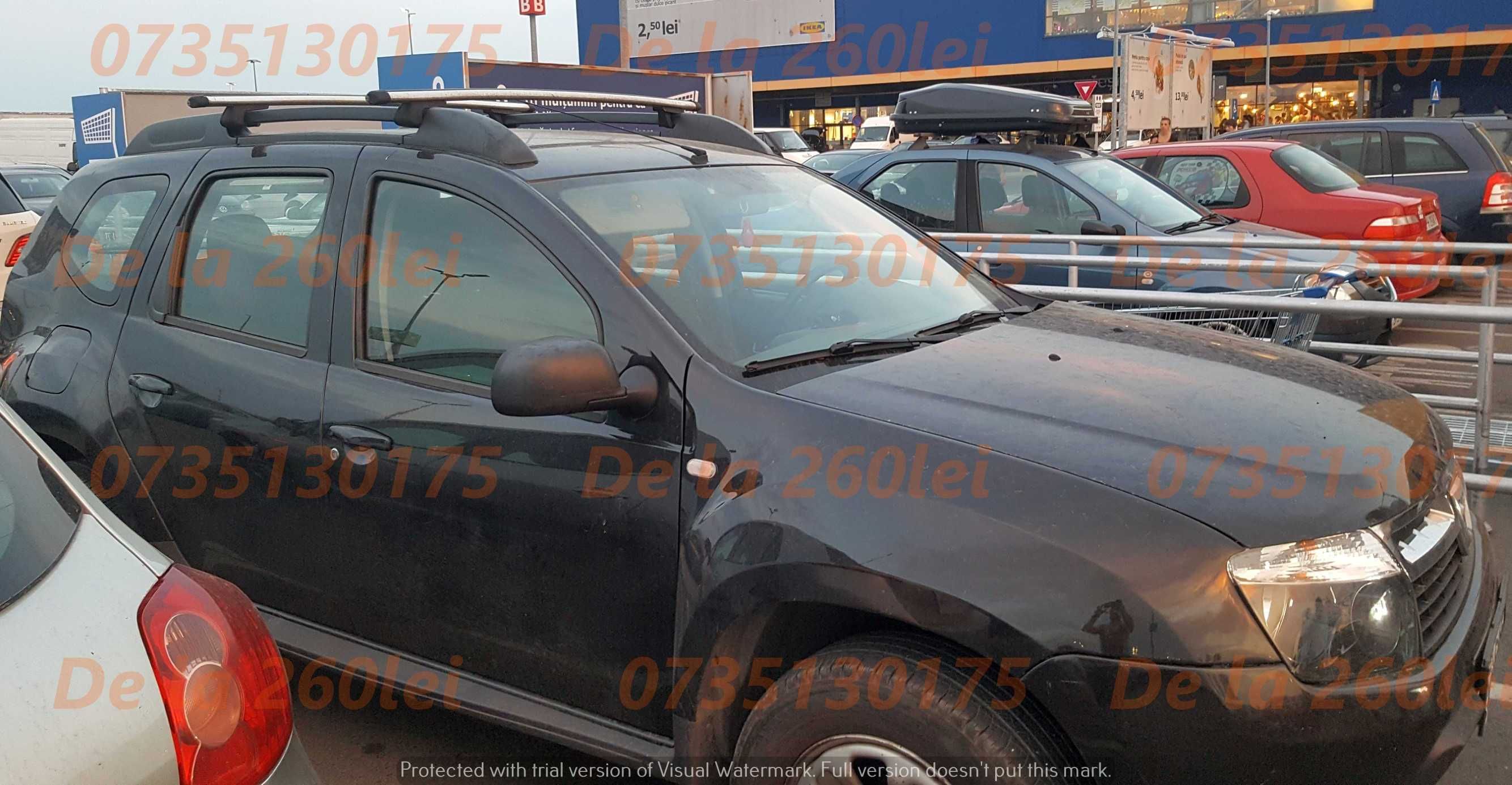 Bare transversale portbagaj ALUMINIU DACIA Lodgy Logan Duster Sandero