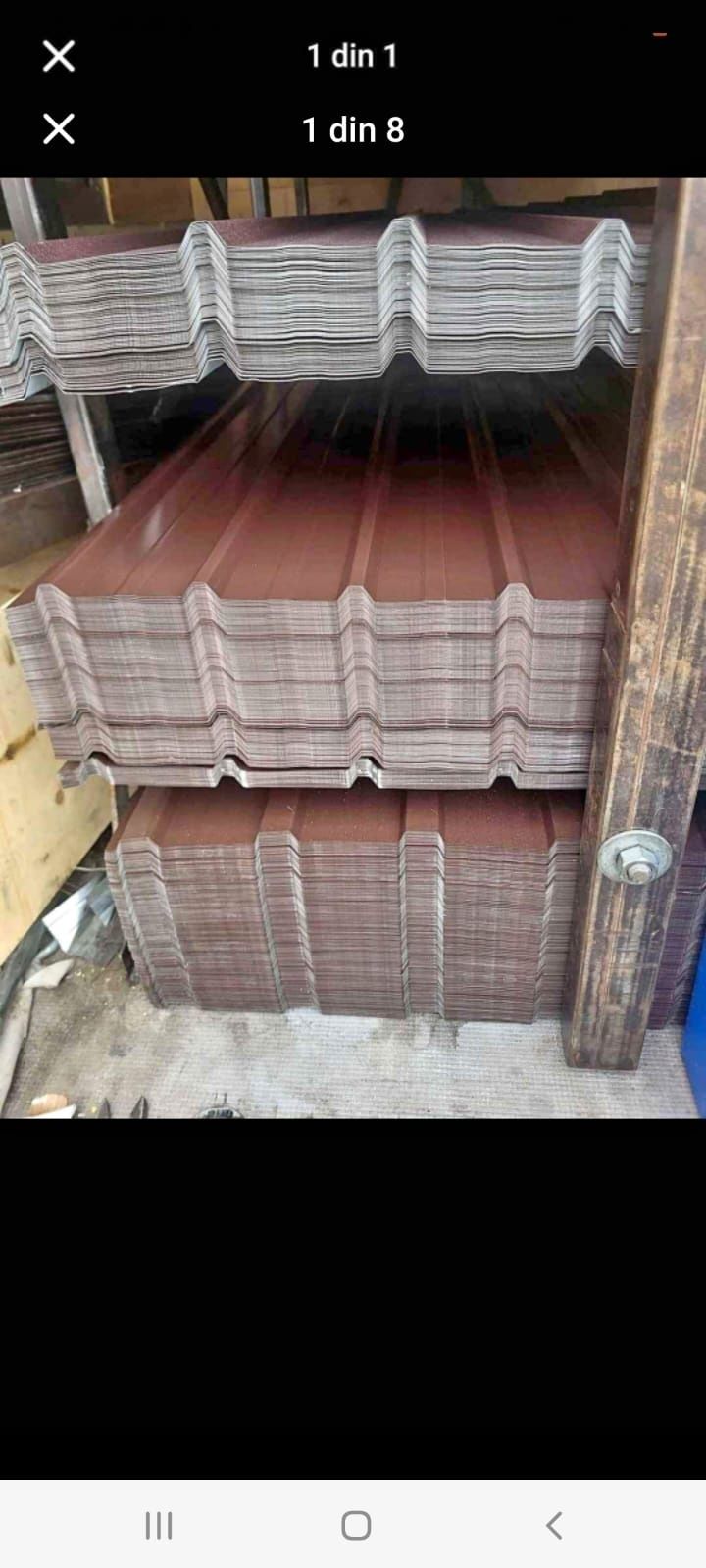 Tabla cutata colorata