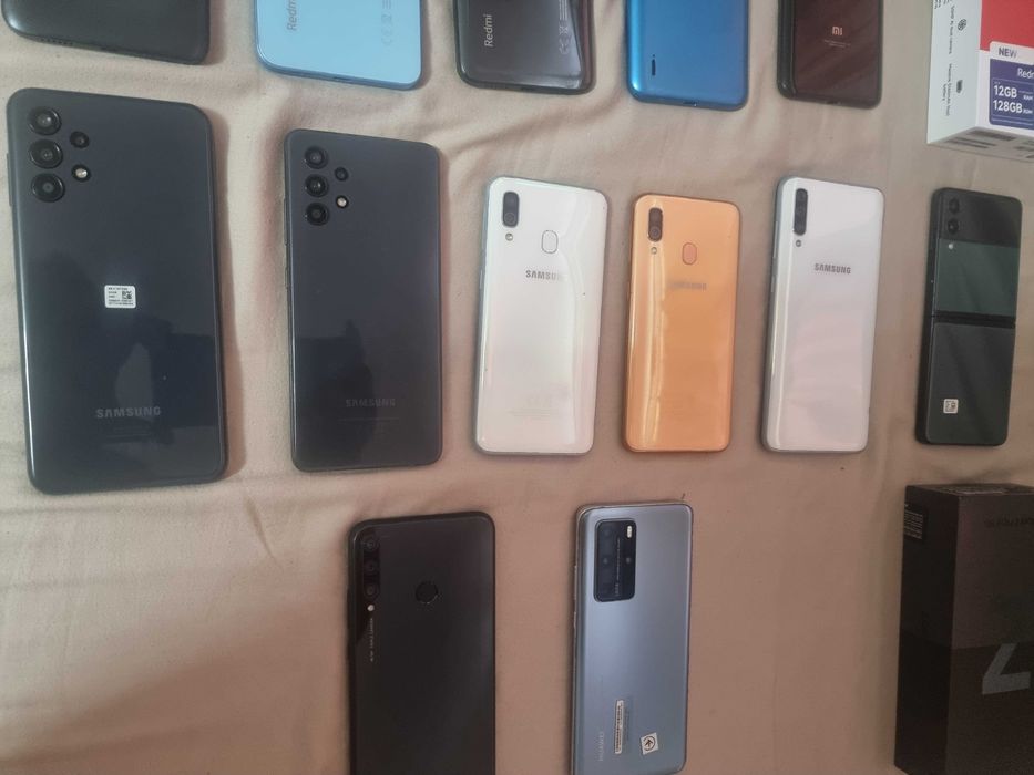 Telefoane second hand Samasung si Redmi  si altele-la 300 bucata toate