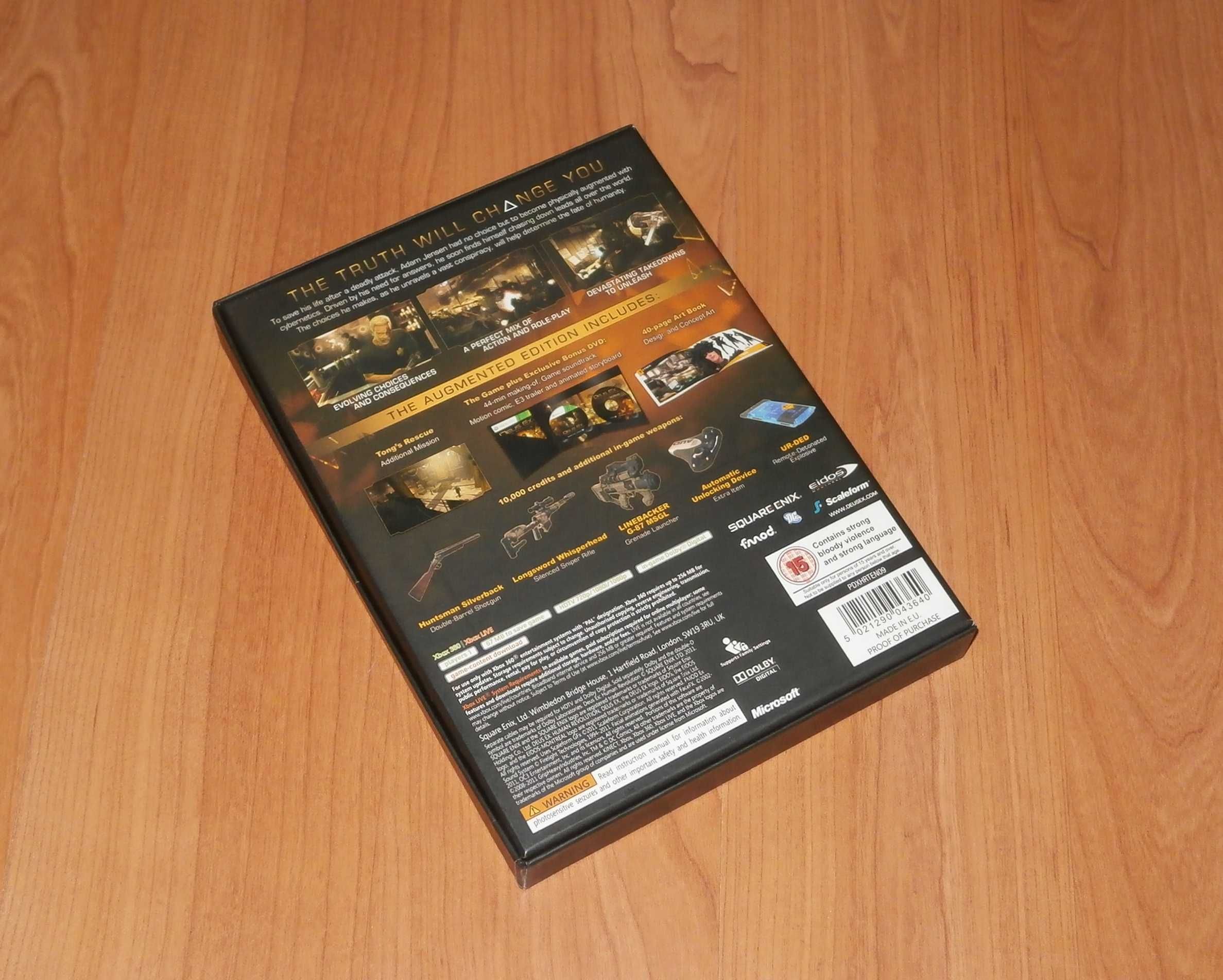 Deus Ex Human Revolution Augmented Edition, editie de colectie