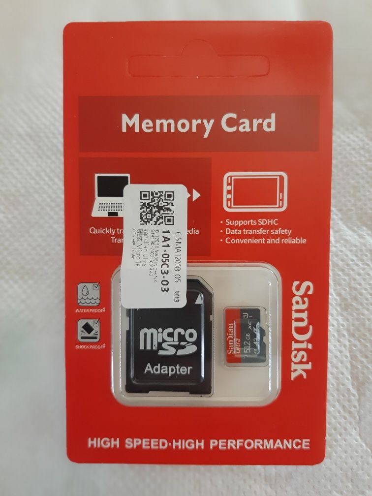 256-512GB карта памет