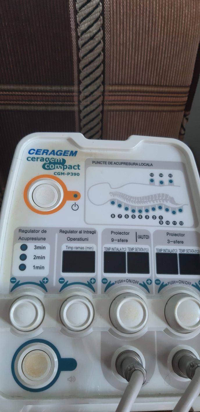 Vând aparat ceragem utilizat