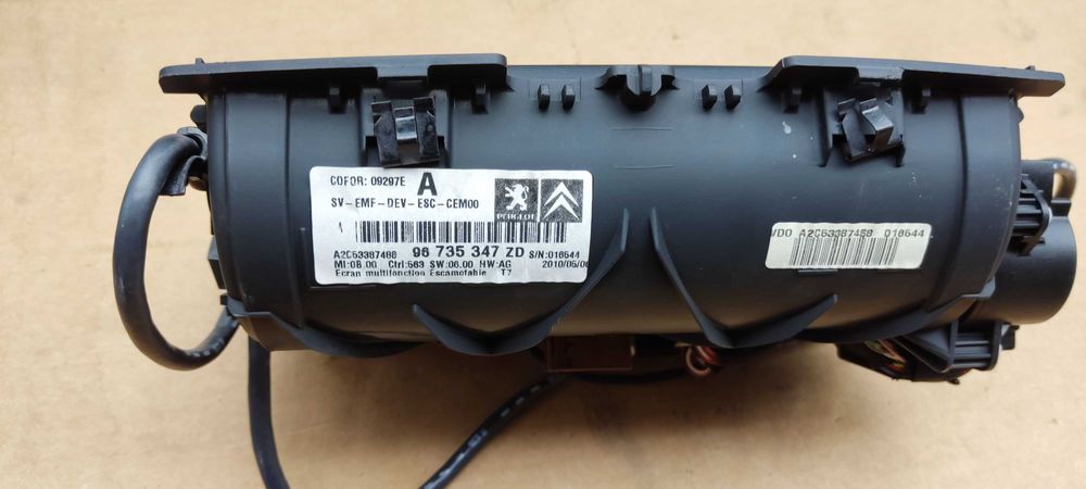 Peugeot 308 Navigation Sat Nav Radio Bluetooth 96661987XN