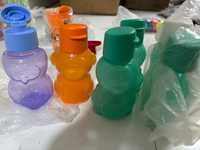 sticle cu animalute tupperware pentru copii