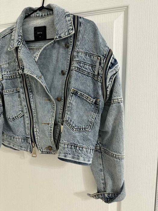 Дамско дънково яке размер М