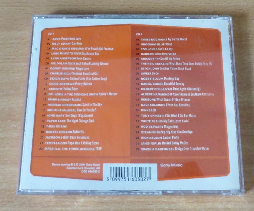 Pachet 4 compilatii muzica anii 50-60-70-80 pe cate 2 cd-uri