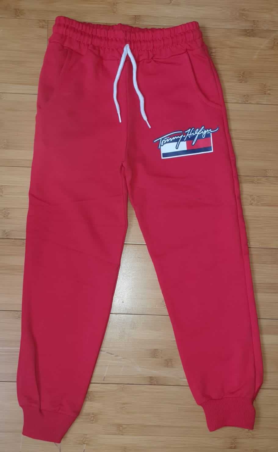 Trening unisex 3 piese Tommy Hilfinger tricou vesta pantaloni 9/10 ani