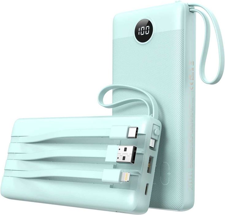 Baterie externa VeekTomx,20000mah,usb C,afisaj led,sigilat