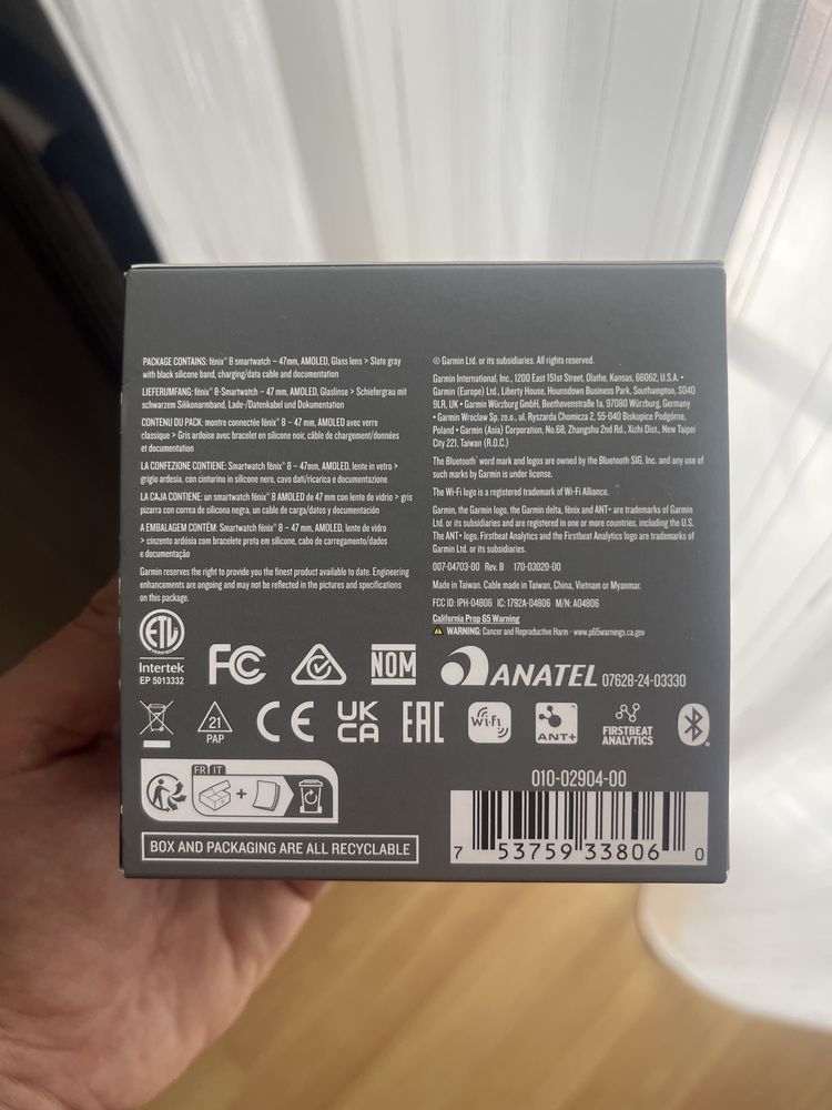Garmin Fenix 8 - 47mm AMOLED - NOU