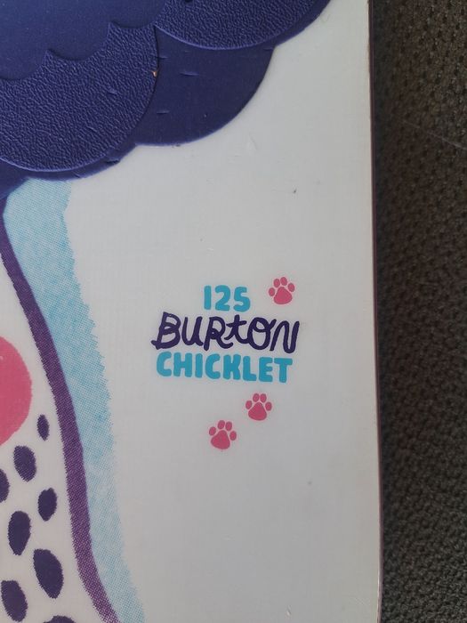 Детска сноуборд дъска Burton Chicklet 125 см
