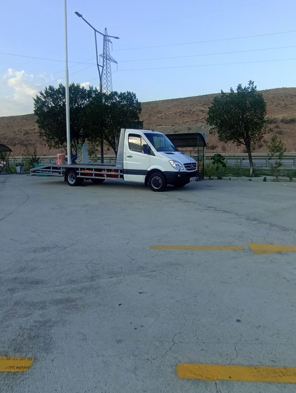 Mersedes sprinter evakuator
