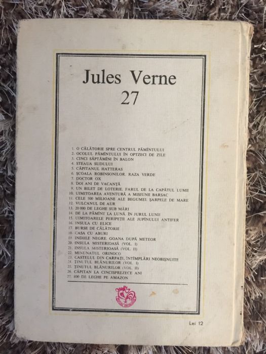 Carte Jules Verne