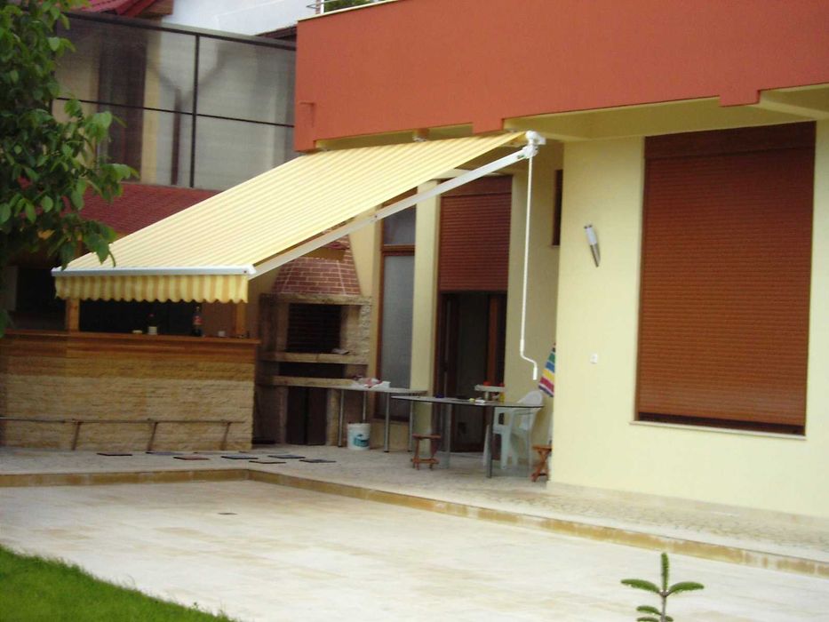 Copertine pentru balcon , terasa ; Solutii pentru umbrire .