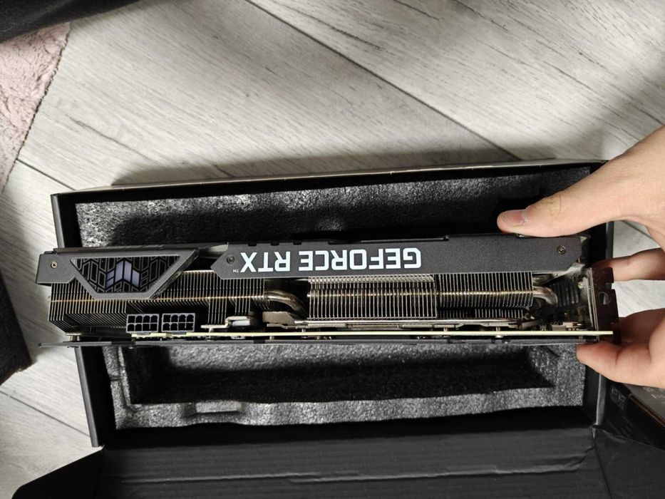 Видеокарта Nvidia RTX 3060Ti asus tuf gaming