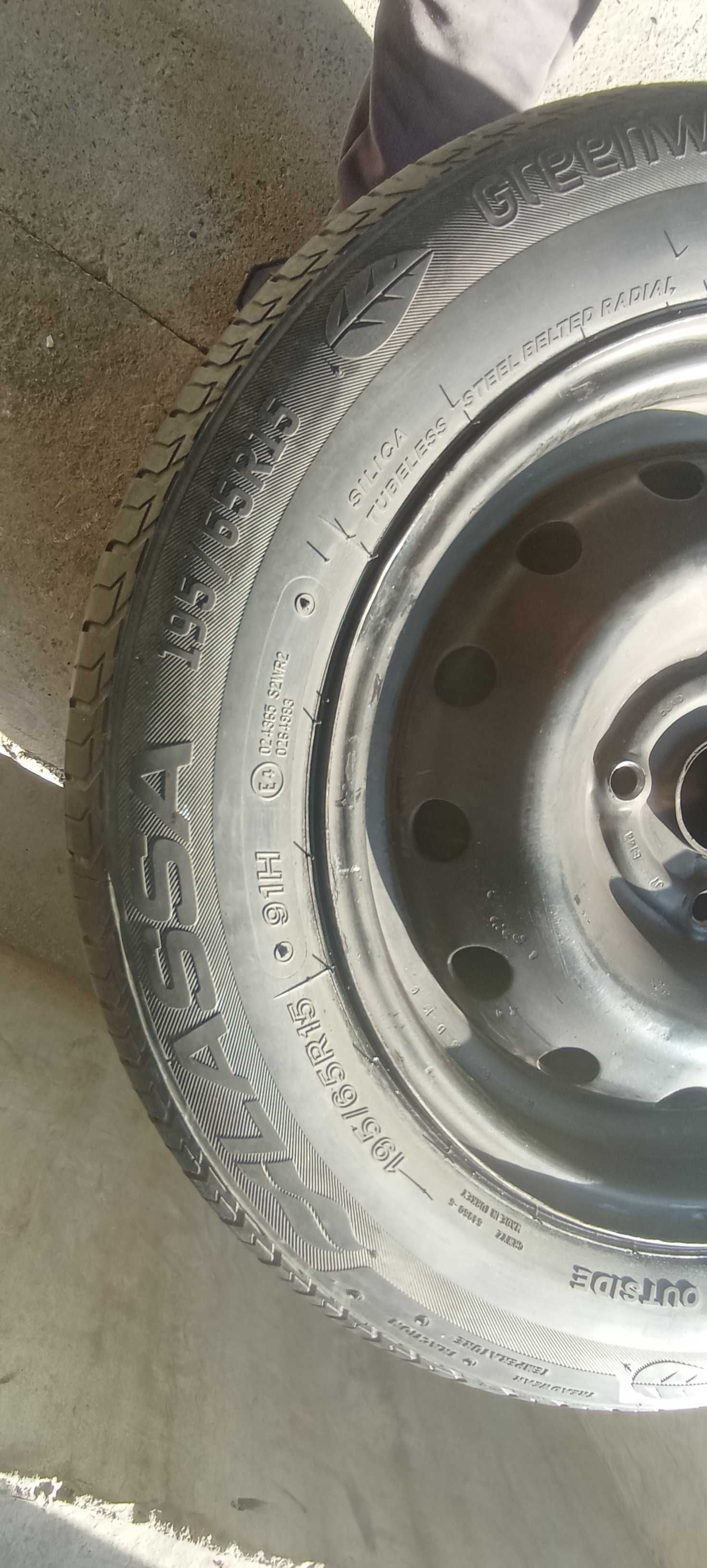 Колеса диска балон R15  жентра ласети