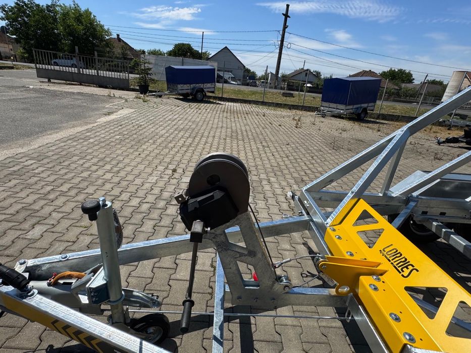 Remorca Lorries transport tambur cablu/teava 2 axe 3,5t  2025 noua