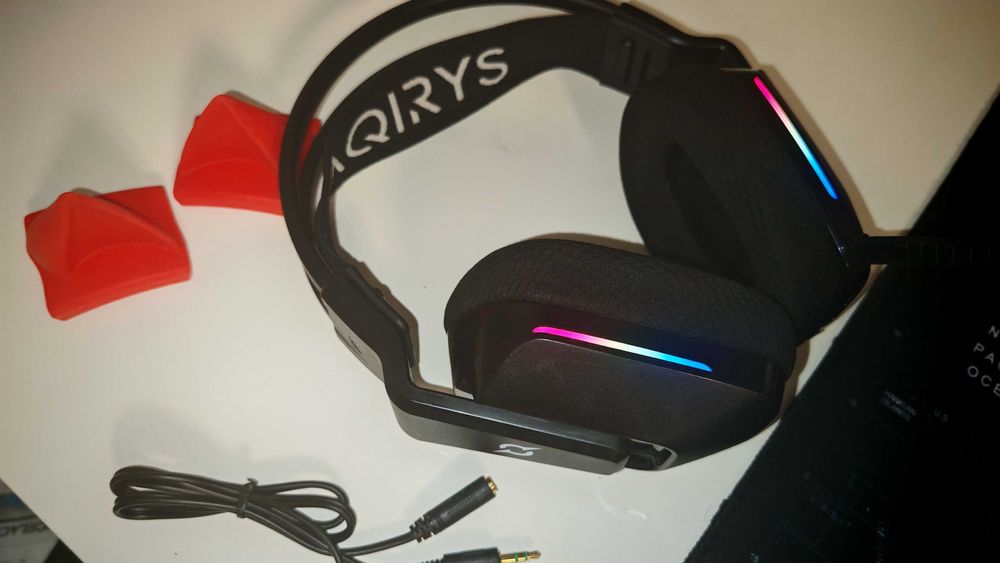 Casti wireless AQIRYS Alya 2.0, 3D Stereo, 2.4GHz, Bluetooth