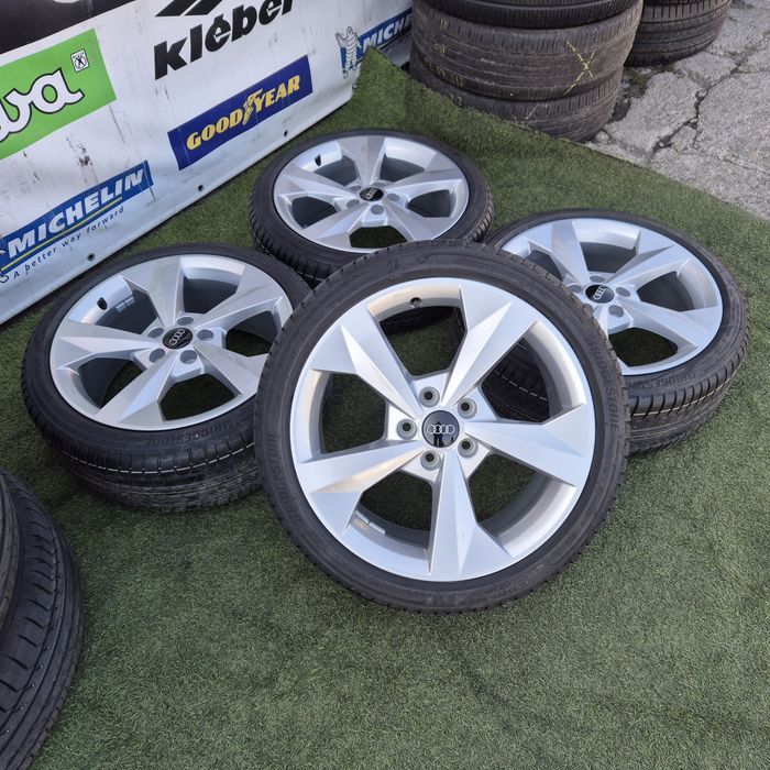 Jante R 18" 5x112 Audi A3 Originale cu 225 40 18 Bridgestone